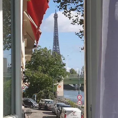 Appartamento Loft 5 Places With View On Eiffel Tower