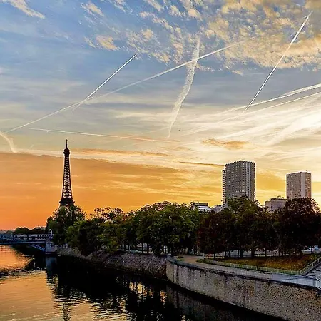 Appartamento Loft 5 Places With View On Eiffel Tower